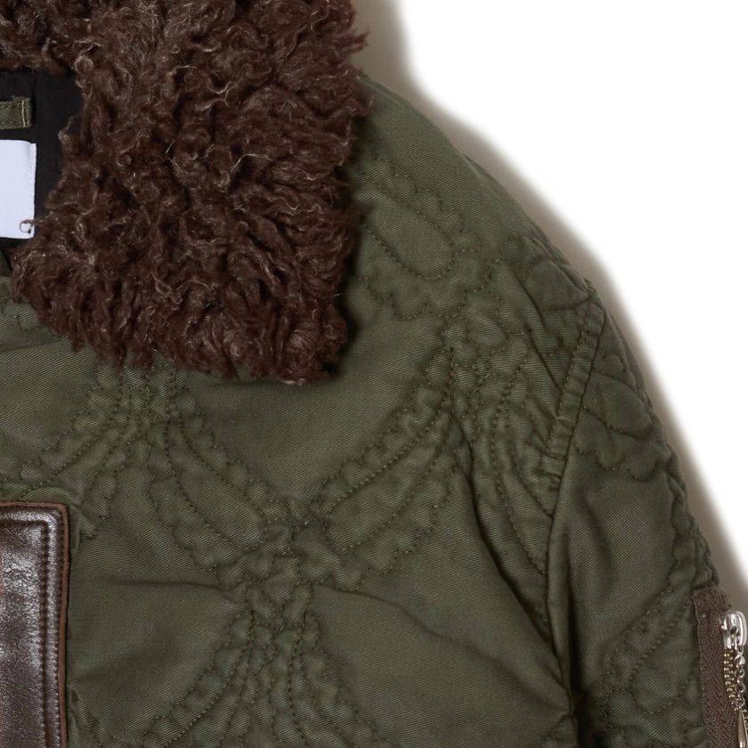 【残り一点】Quilted Flight Jacket