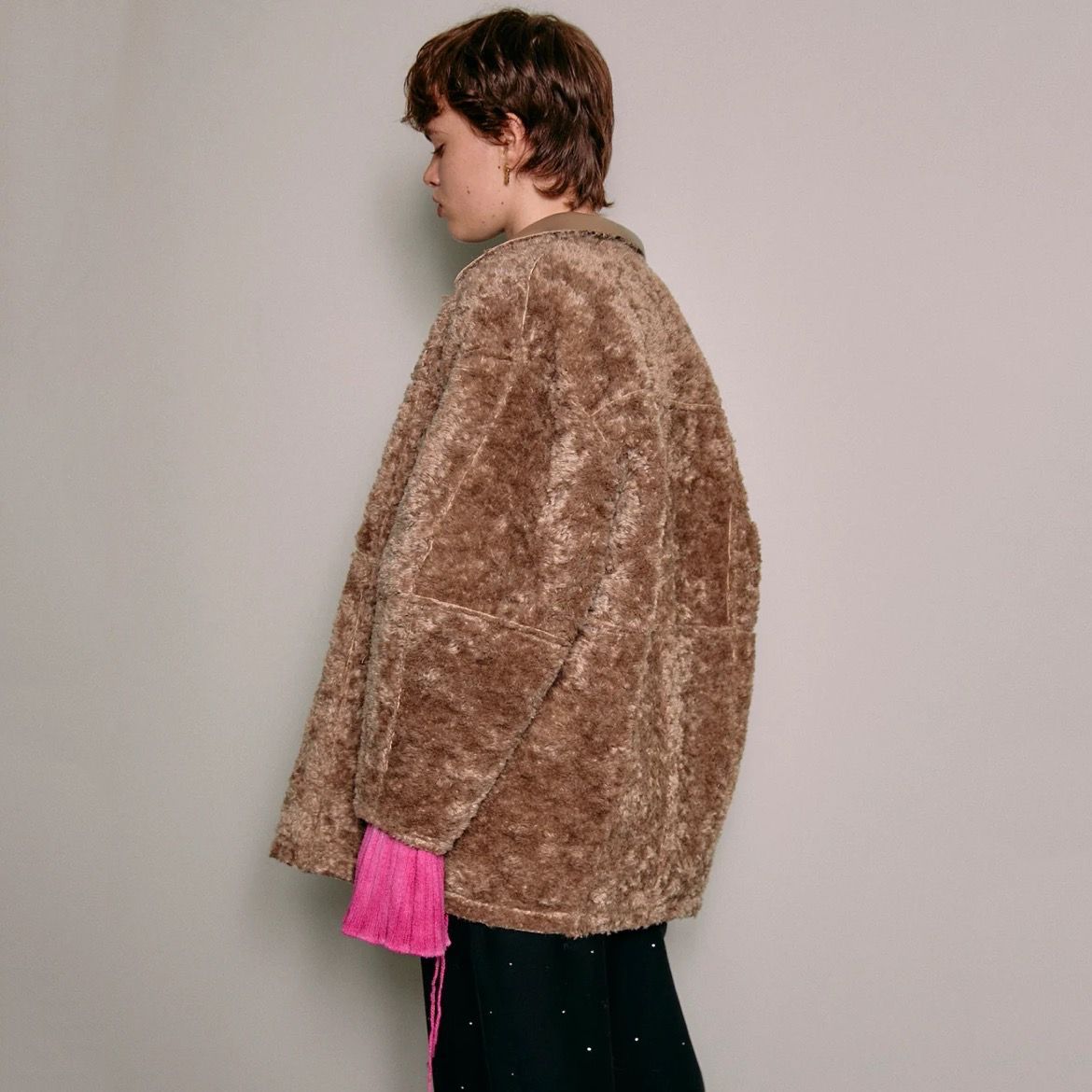 MAISON SPECIAL - 【残り一点】Reversible Vegan Mouton Coat