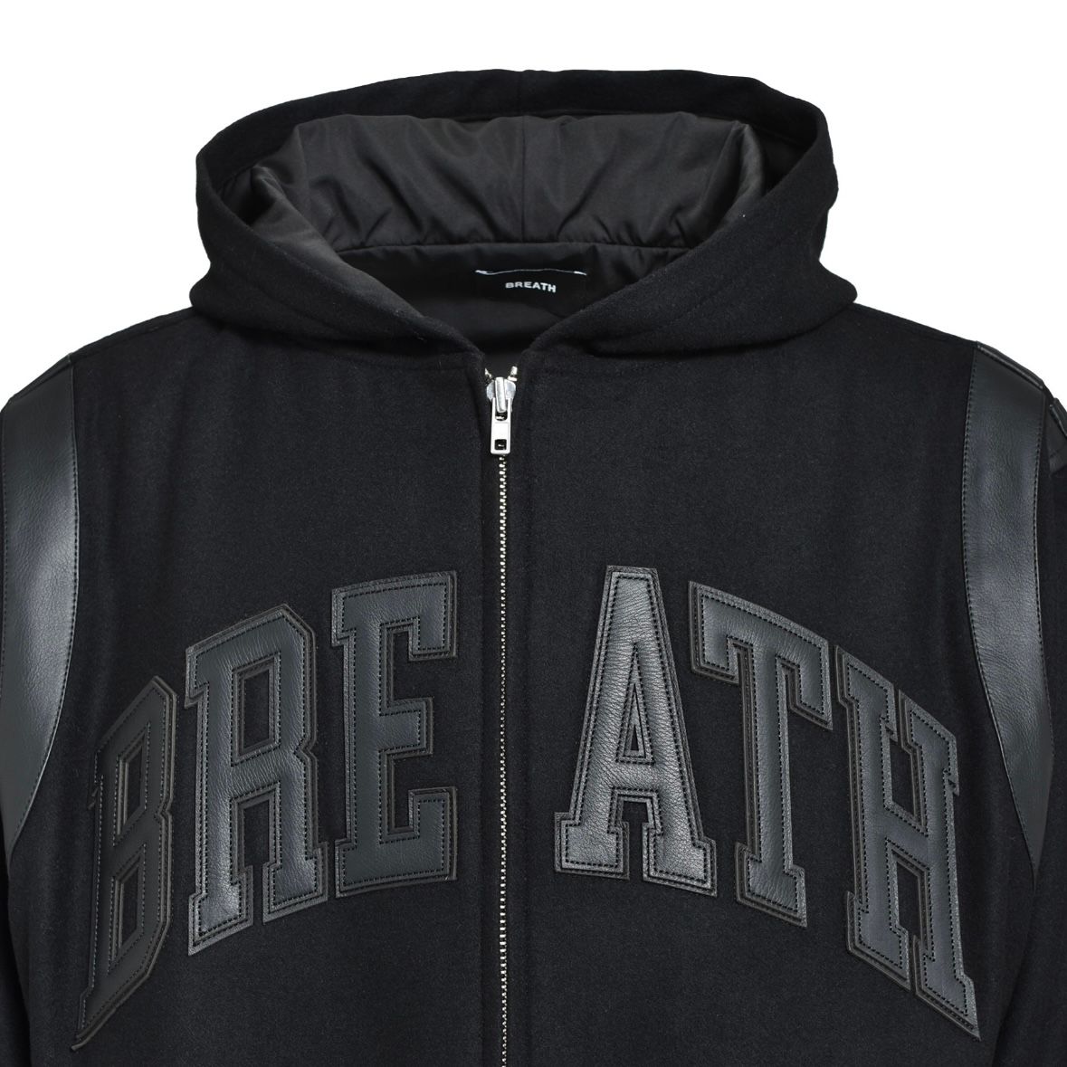 【残り一点】Arch Logo Hooded Versity Jacket