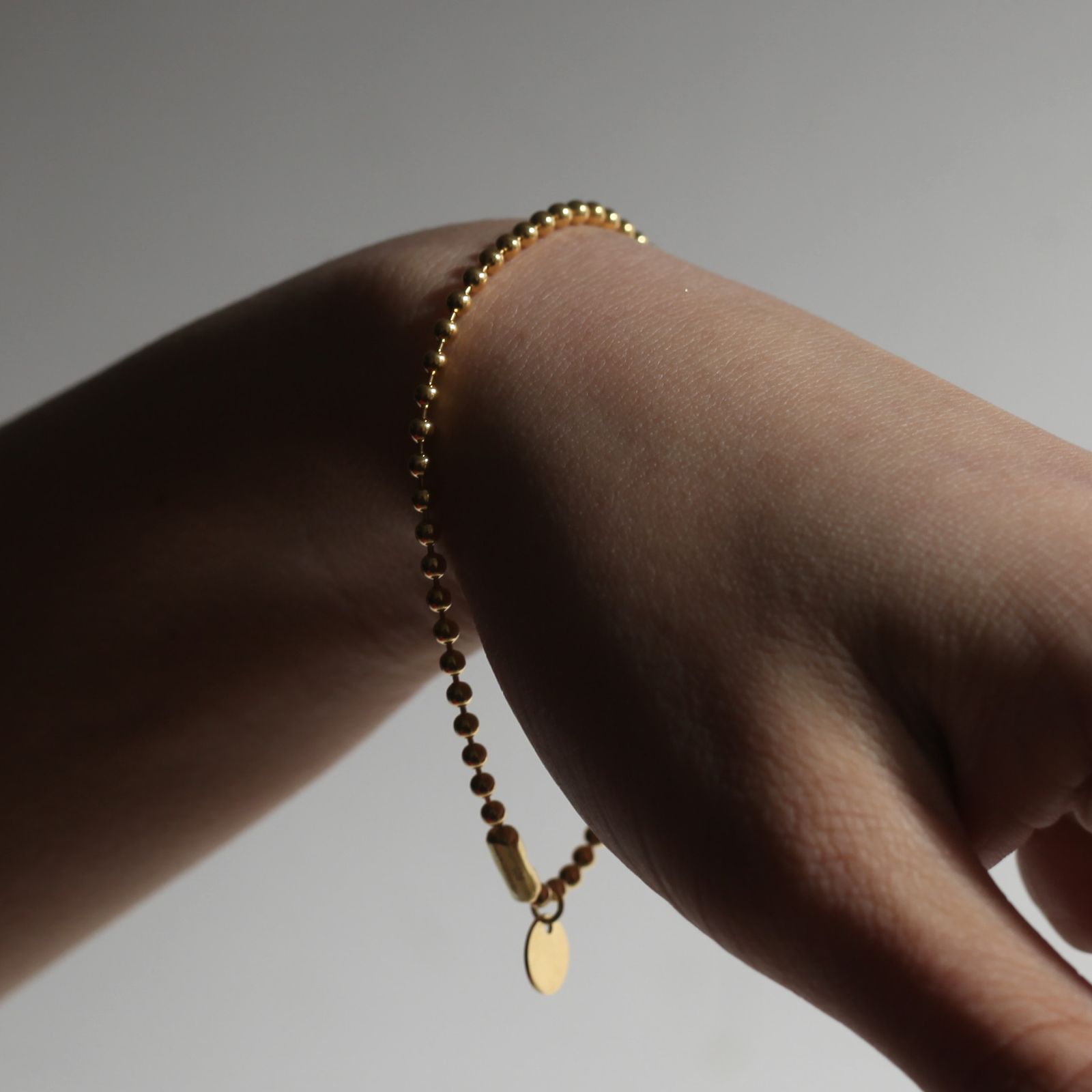 【お取り寄せ注文可能】Unisex Ball Chain Bracelet