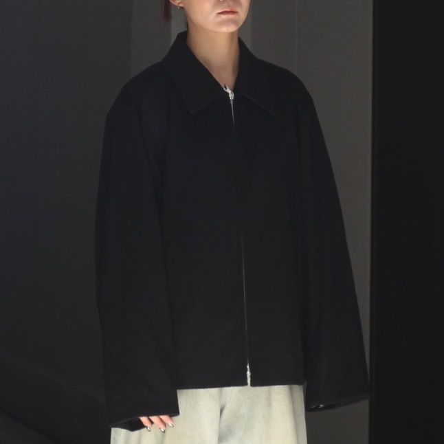 【残りわずか】W/CA Beaver Zip Short Jacket