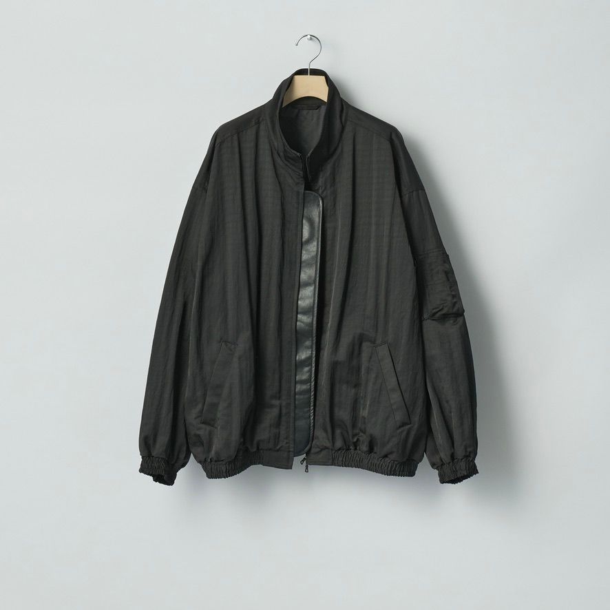【再販売通知受付可能】Shrunk Nylon Oversized Flight Jacket