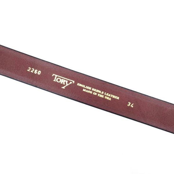 TORY LEATHER - 【残りわずか】Hoof Pick Belt(BLACK×NICKEL
