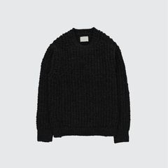 【残り一点】Baby Alpaca Big Waffle Sweater