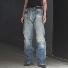 【残り一点】Vintage Levi's Heart Pocket Damage Denim_SIZE S