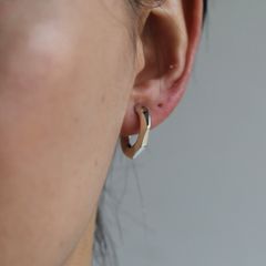 【お取り寄せ注文可能】Crockery Pierce_L 左耳用(SILVER)