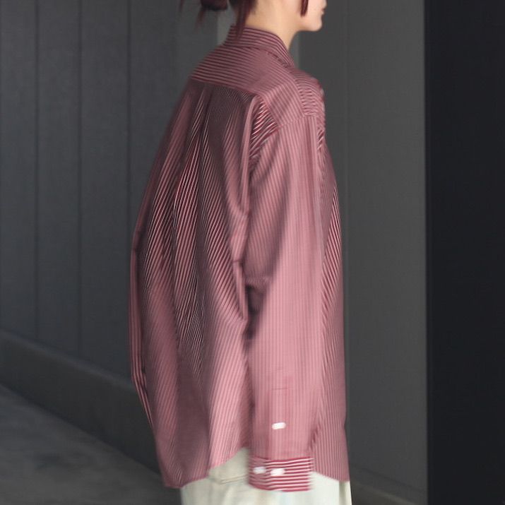 【残り一点】46G Atmosphere Stripe Shirt
