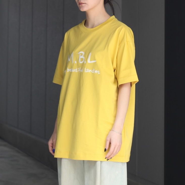 【残り一点】MBLロゴ刺繍Tee