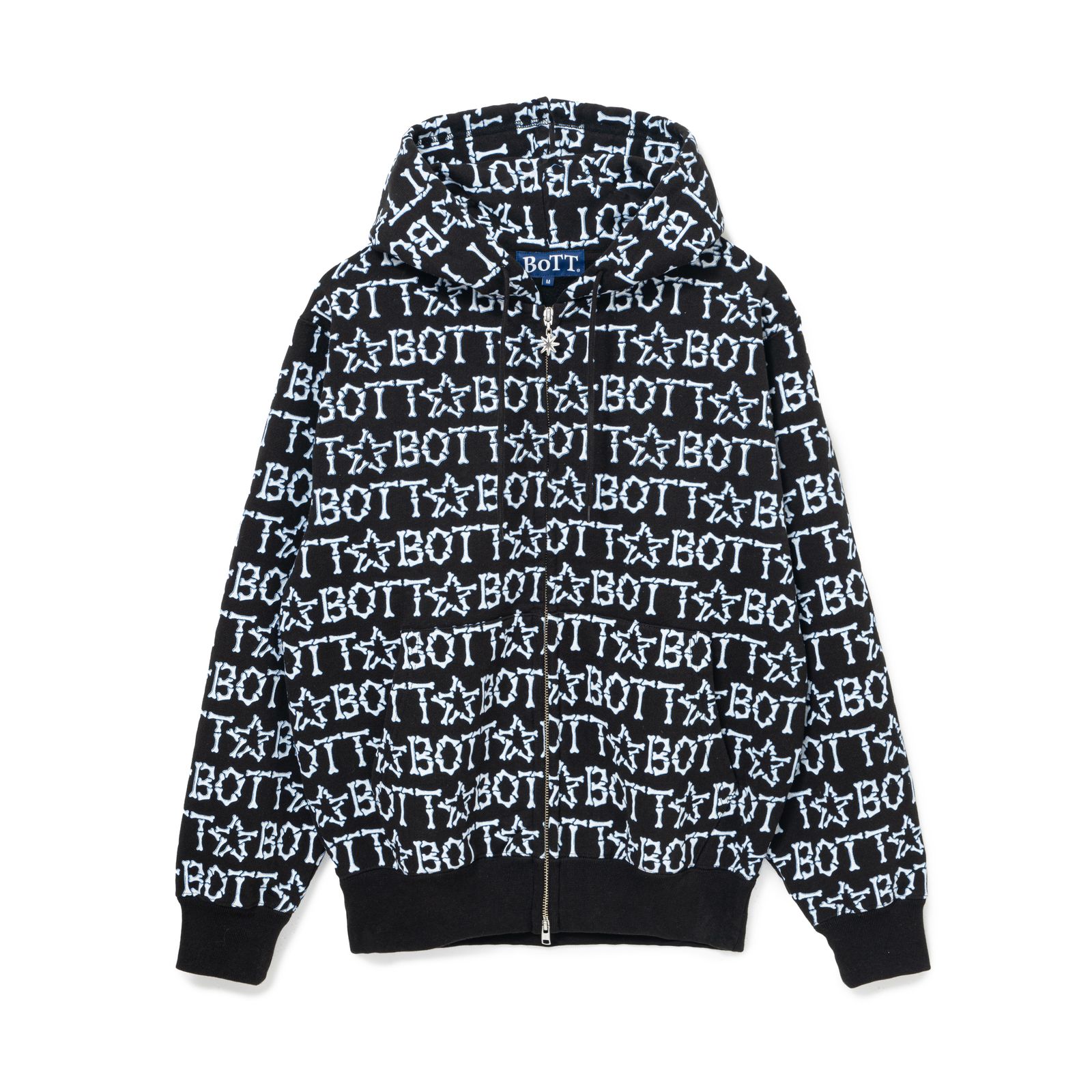 【残り一点】Bones Zip Hoodie