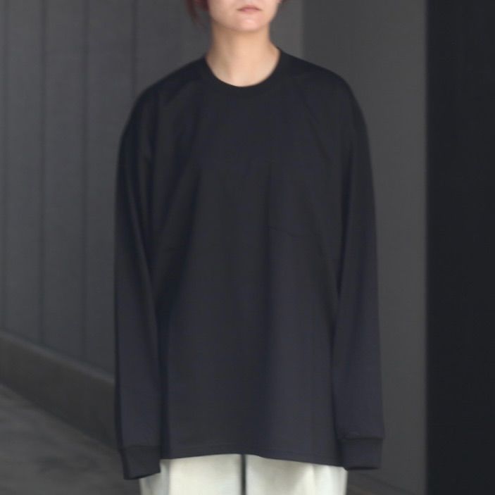 【残り一点】Oversized Long Sleeve Pocket Tee