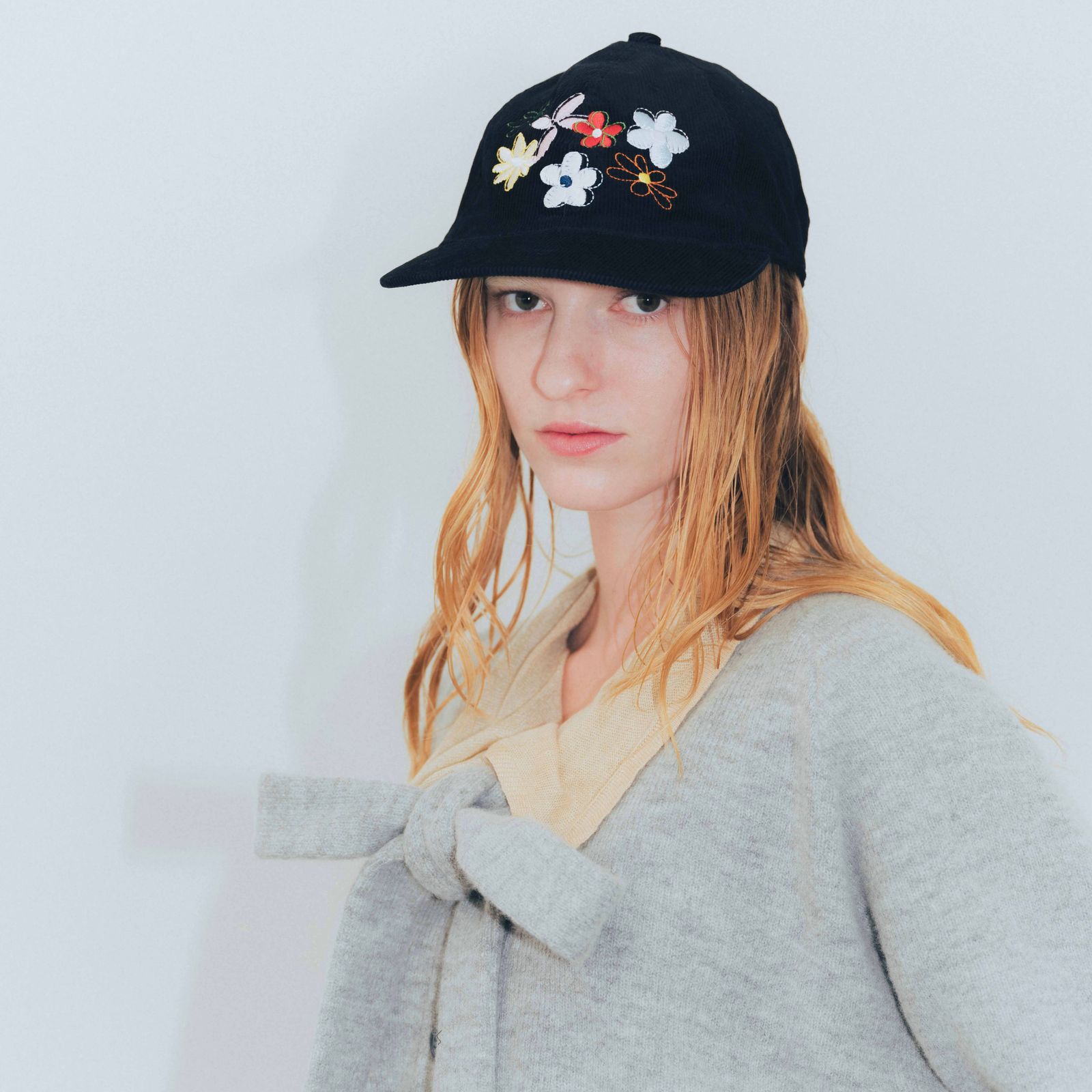 【残りわずか】Multi Flower Corduroy Cap