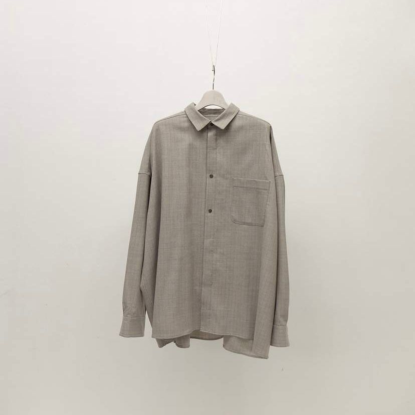 【残り一点】よそいきワイドBOXシャツ