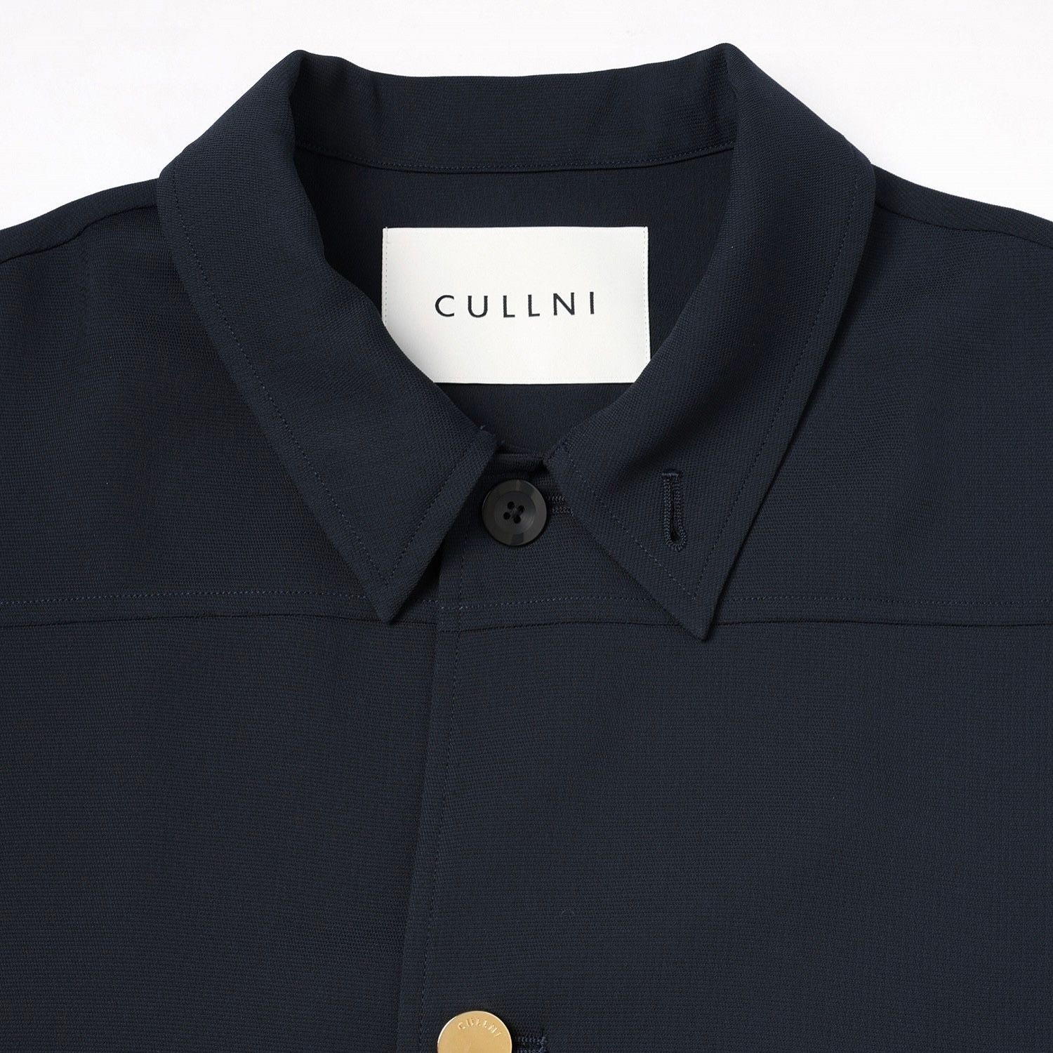 【残り一点】Dry Stretch Cloth Drawstring Shirt Jacket