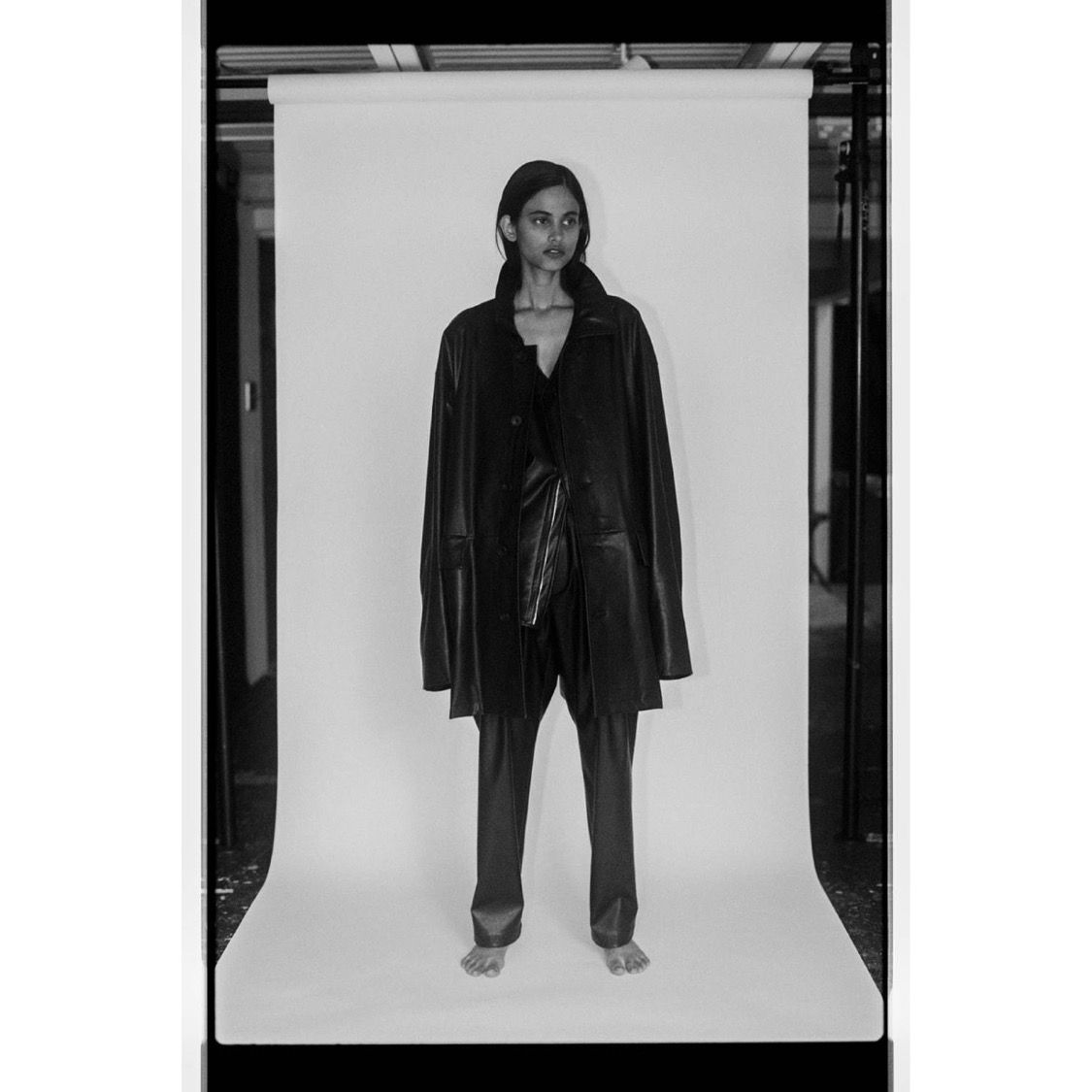 【残りわずか】Fake Leather Trousers - M