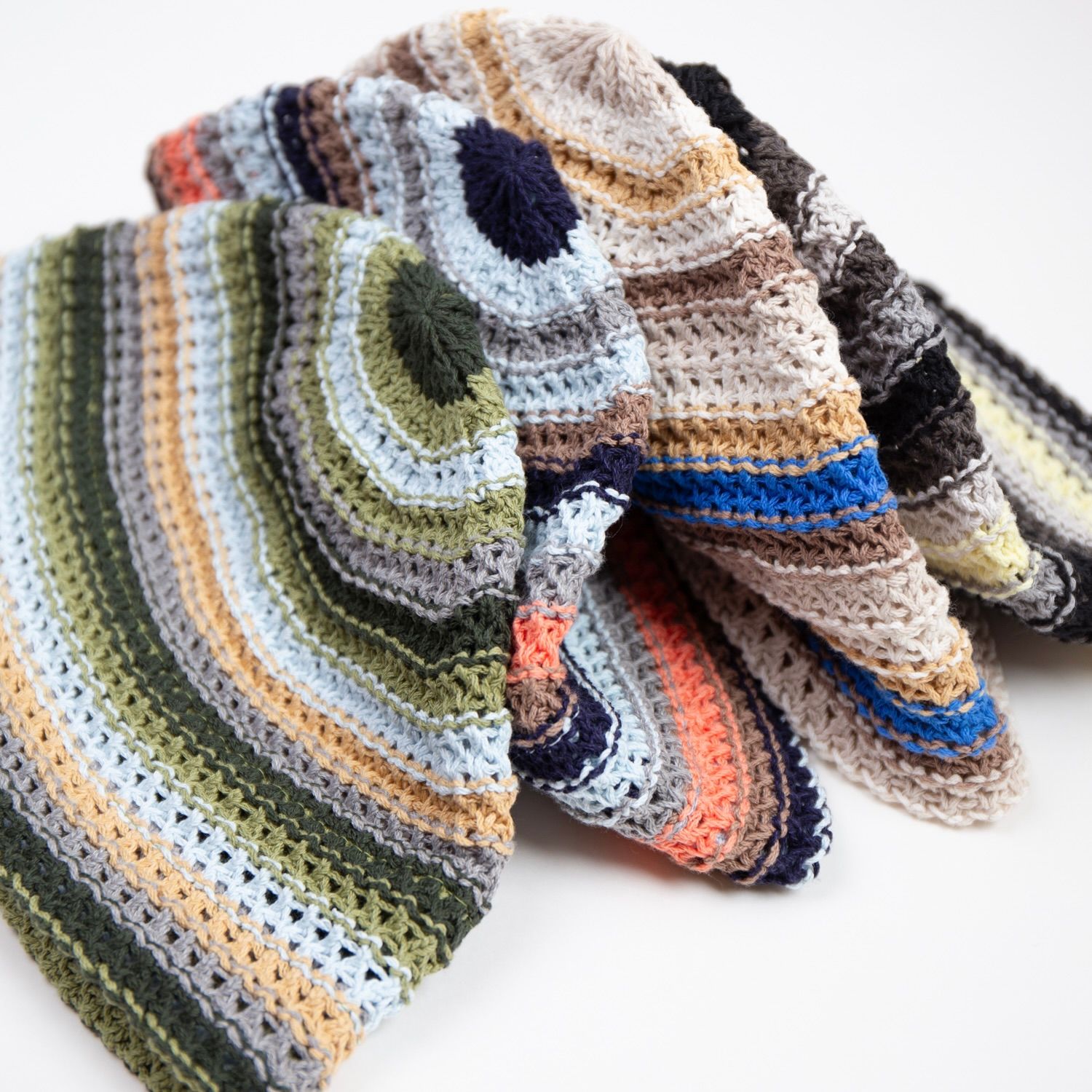 【残り一点】Multi Border Knit Hat