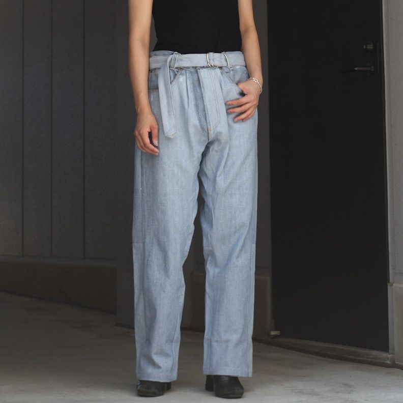 seeall RECONSTRUCTED BELTED DENIM | www.mulgruvis.com