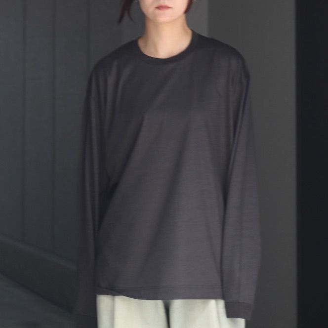 【残りわずか】36G Wool L/S Tee