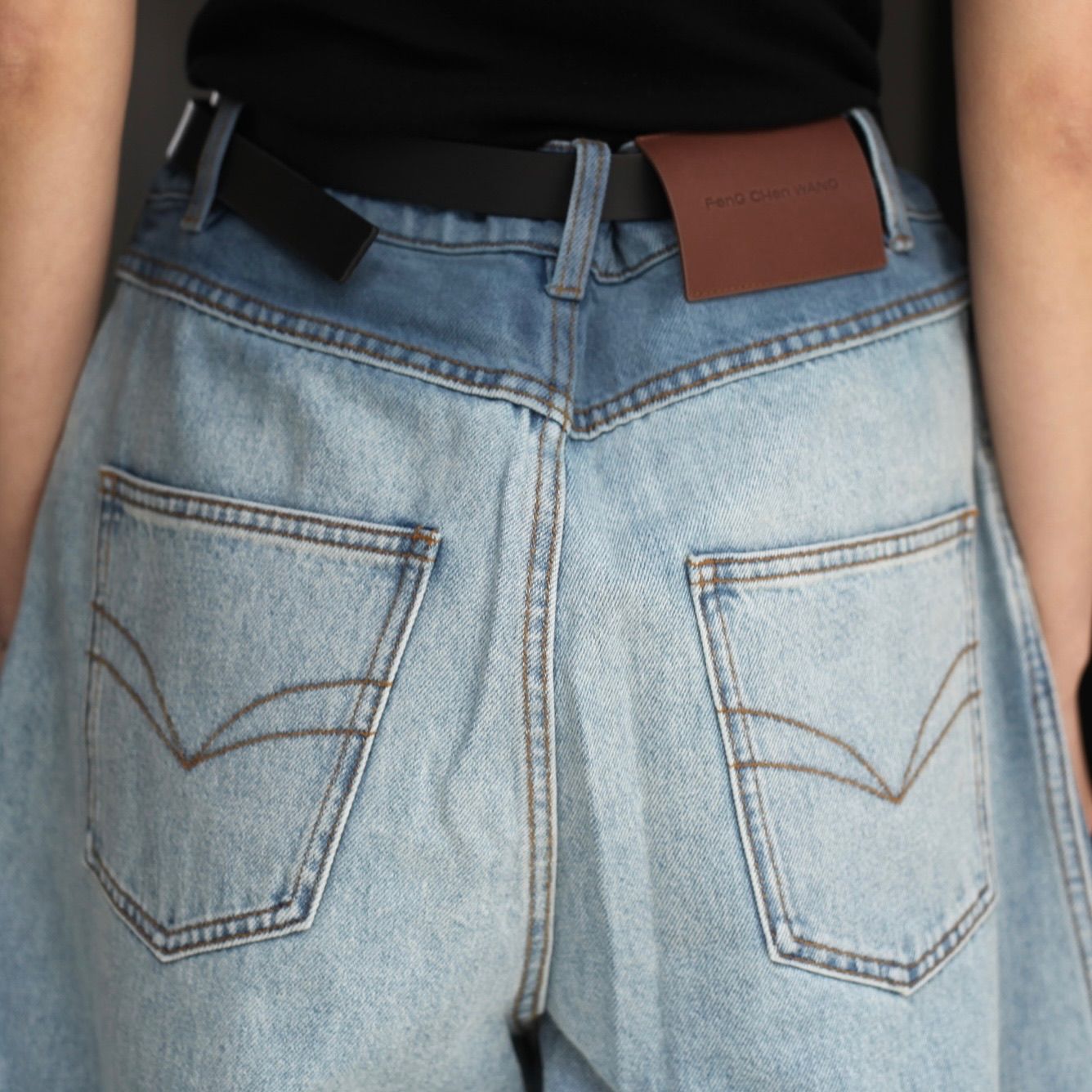 【残り一点】Wide Leg Denim Trousers