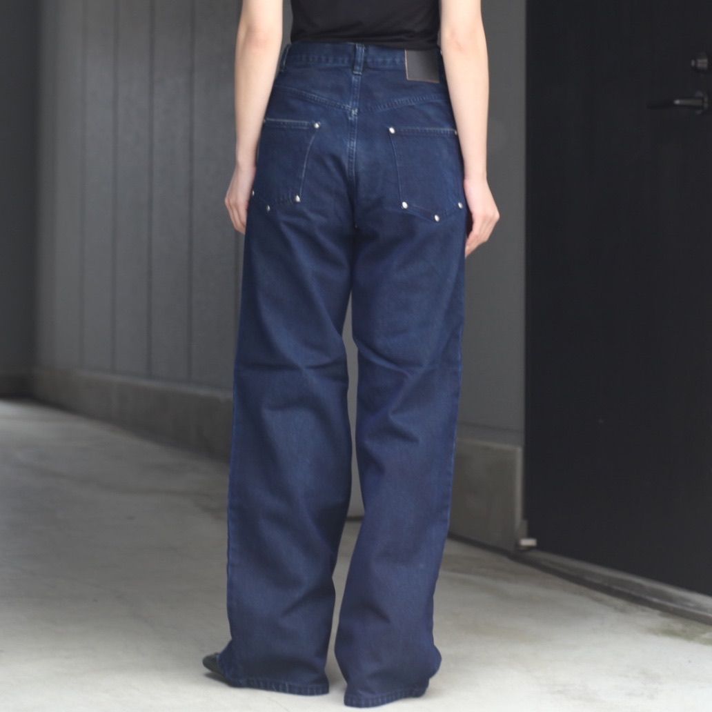 【残り一点】Flocked Denim Pants