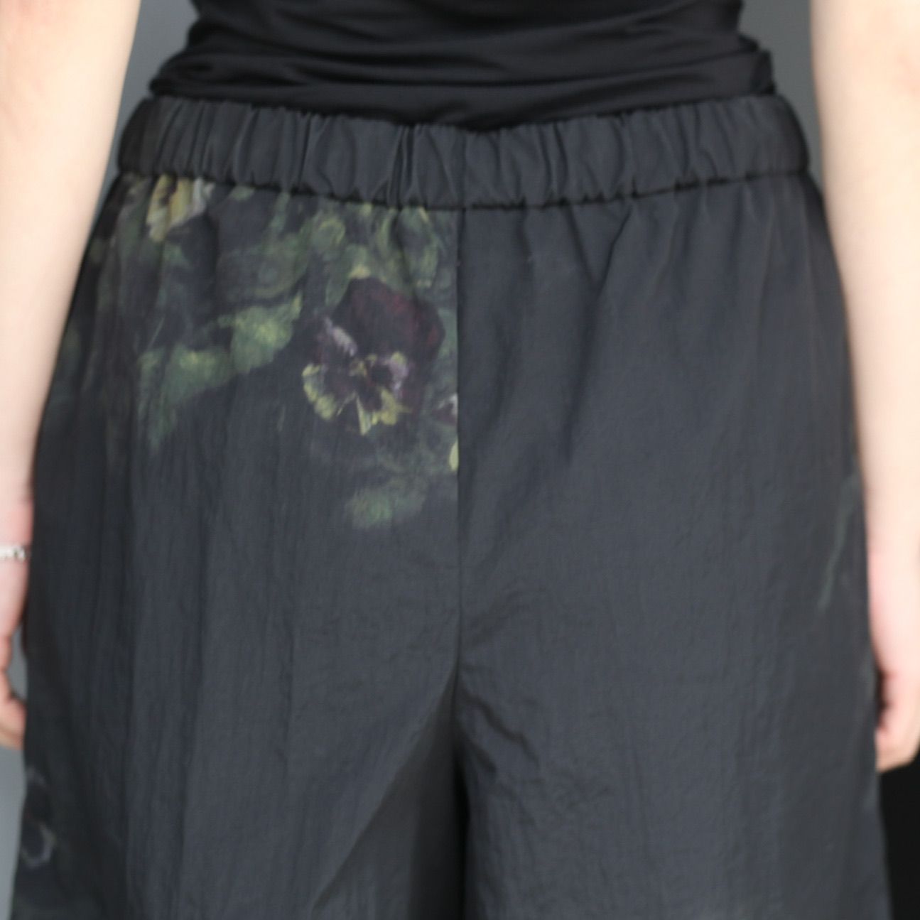 【残り一点】Nylon Tusser Pansy Flare Pants