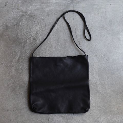 【残り一点】Leather Crossbody Bag(SOFT HORSE LEATHER)