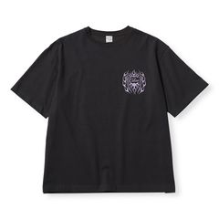 【残り一点】Vintage Type Flame Logo Pinstriping S/S Tee