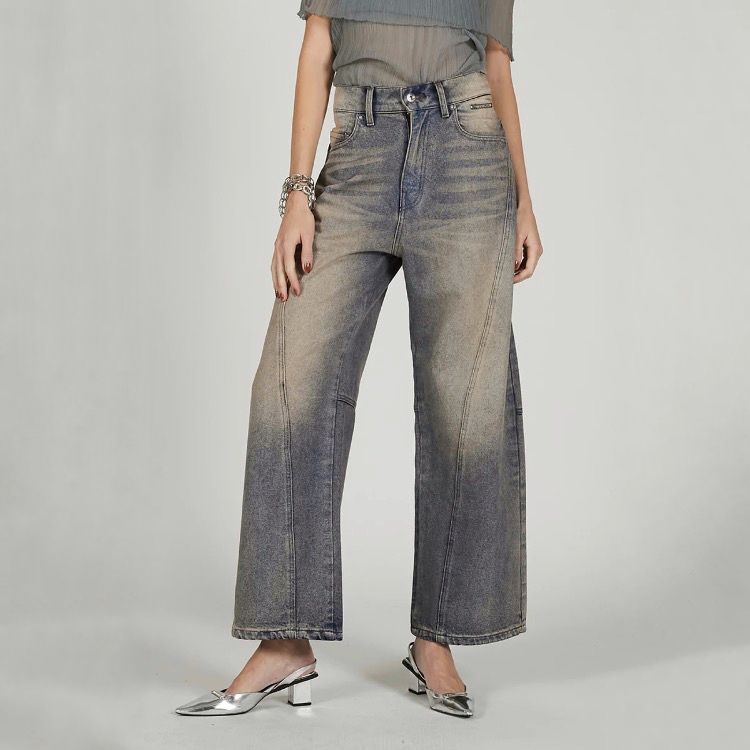 【残り一点】Curved Line Denim