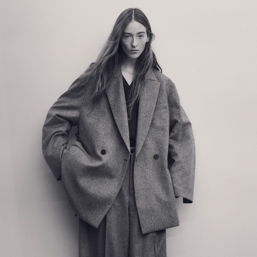 【残りわずか】Extra Fine Wool Knit Tucked Cardigan