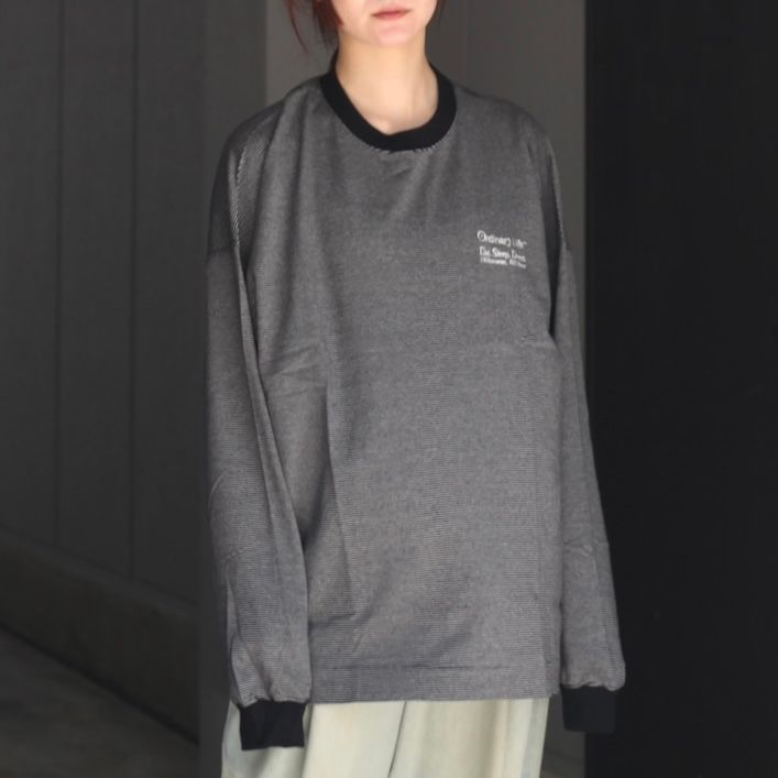 【残り一点】Ordinary L/S Tee