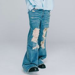 【残り一点】Suicide Studs Wide Denim Pants