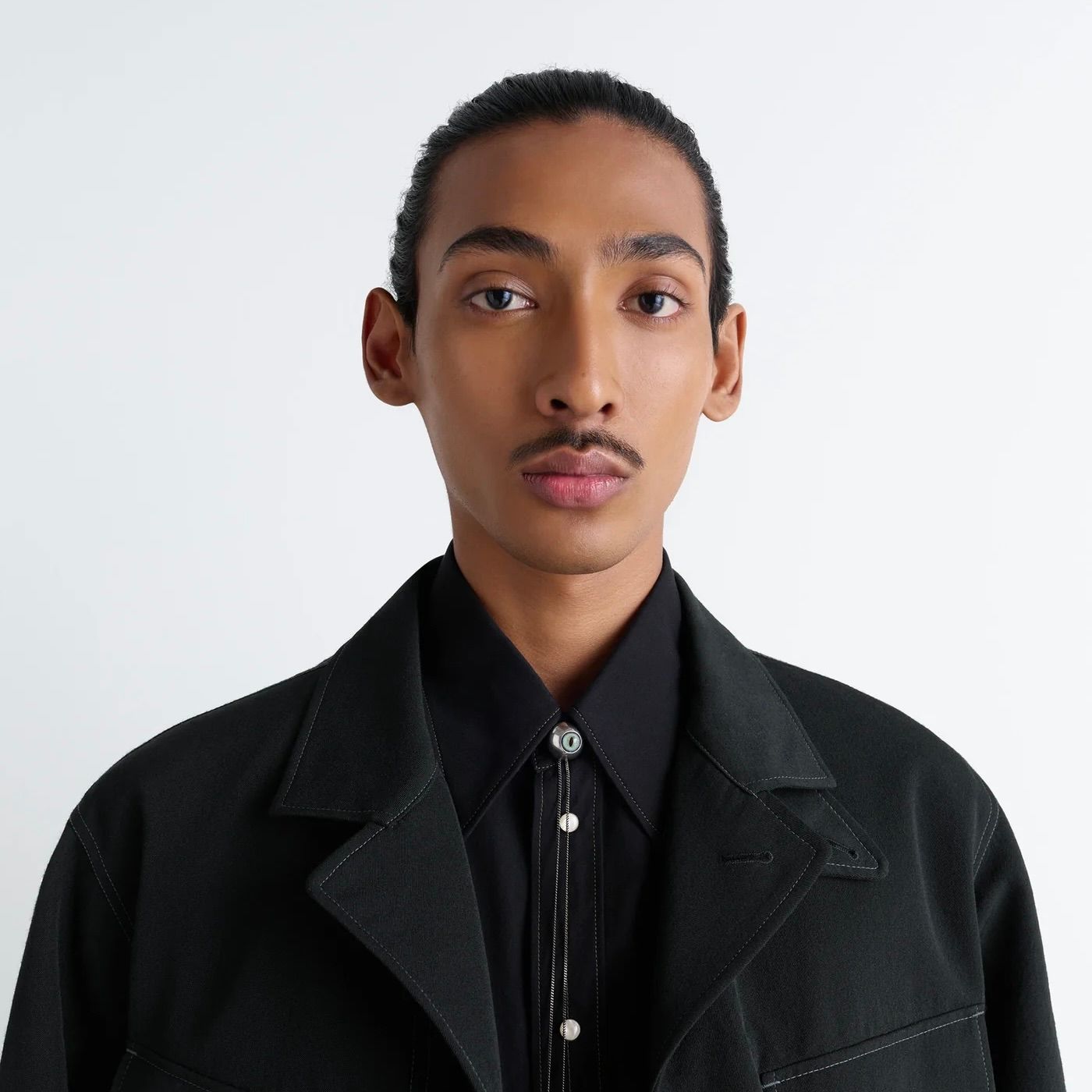 【残り一点】Cat Eye Rattle Bolo Tie