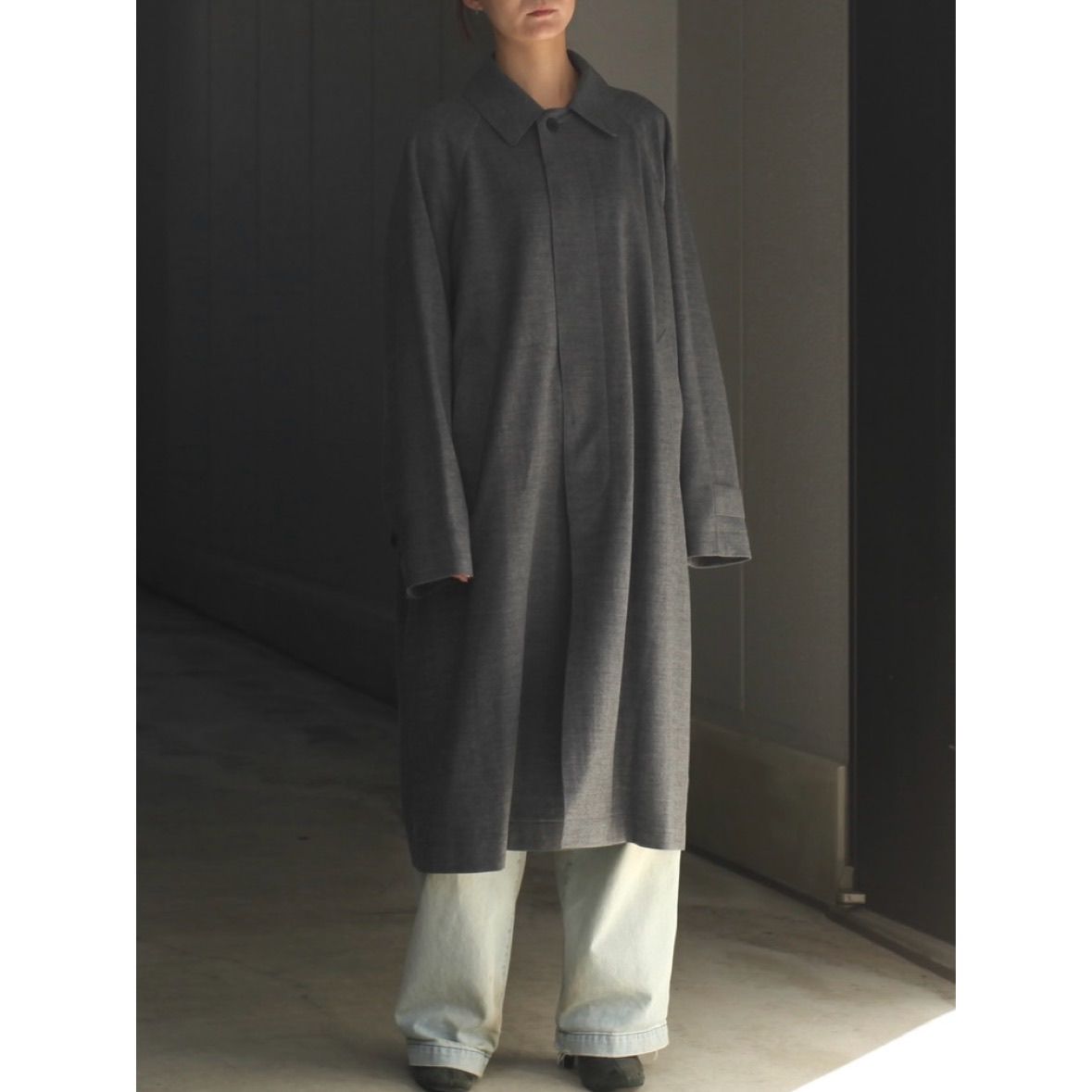 【残り一点】36G Wool Herringbone Incl Coat
