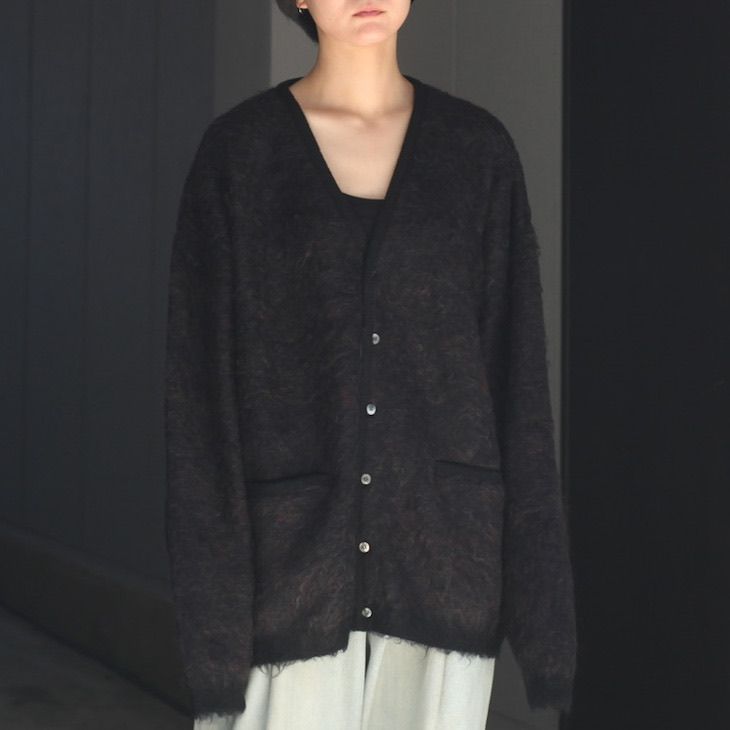 YOKE - 【残りわずか】3color Jacquard Mohair Cardigan | ACRMTSM