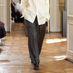 【残り一点】Extra Fine Wool Long Wide Trousers