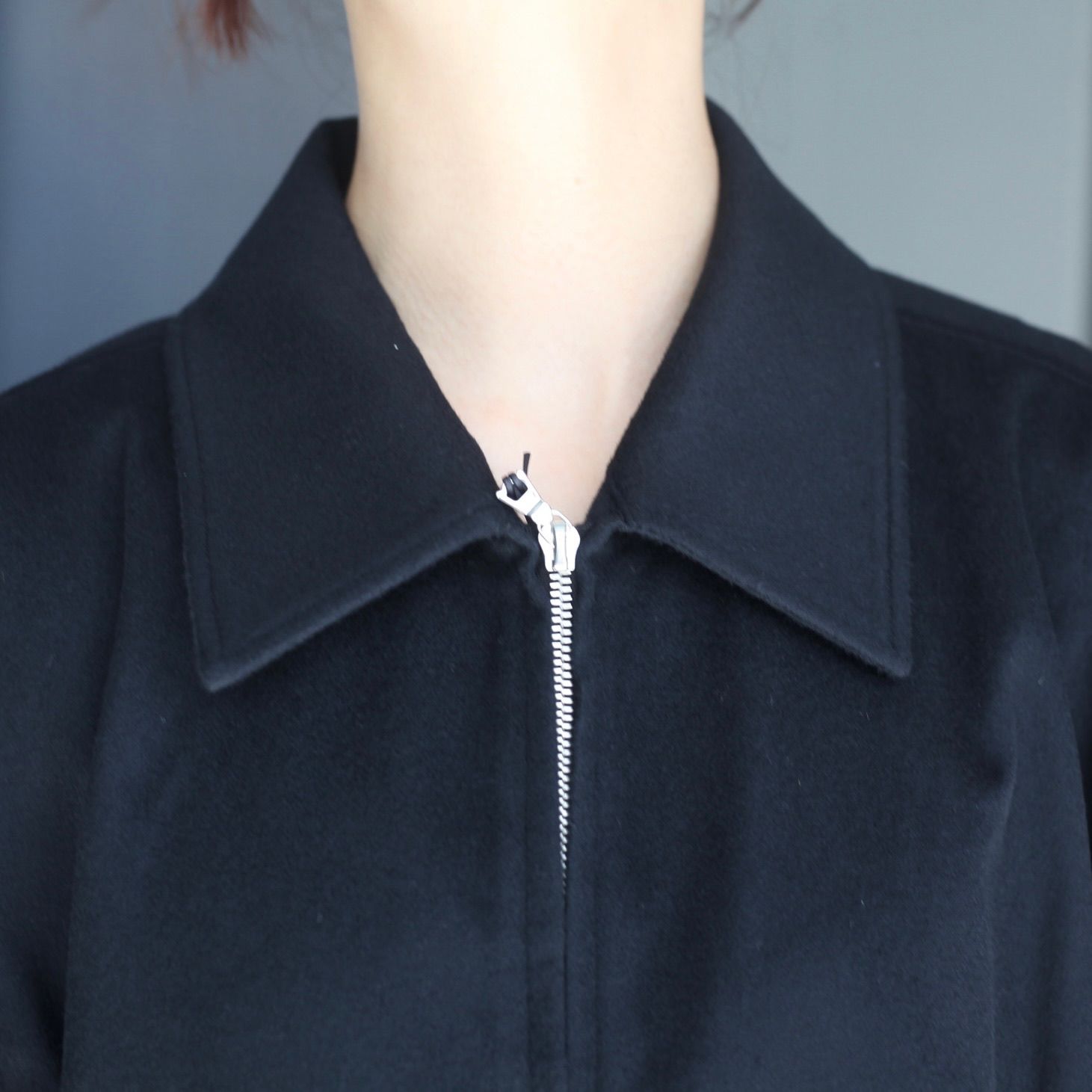 【残りわずか】W/CA Beaver Zip Short Jacket