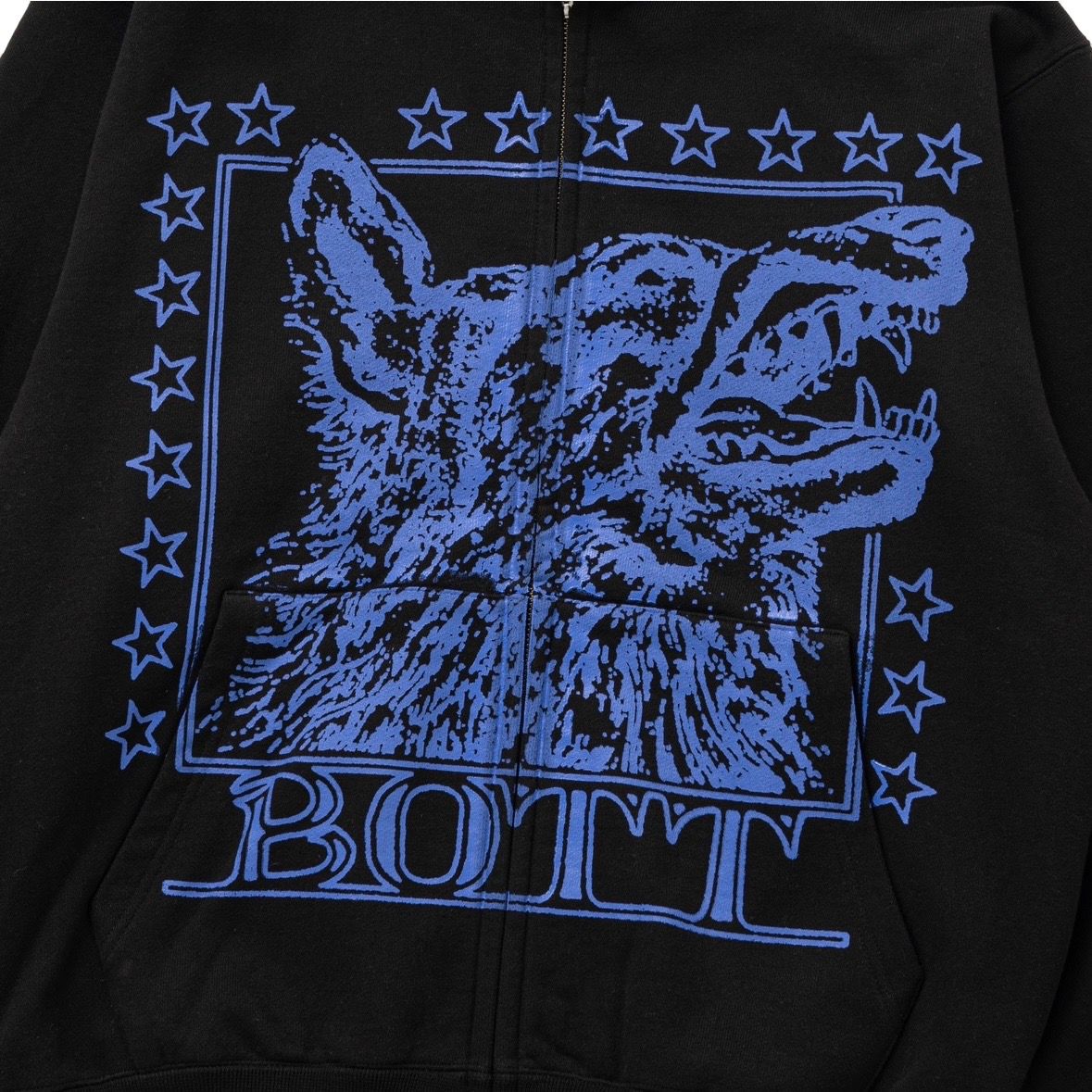 【残り一点】Wolf Zip Hoodie