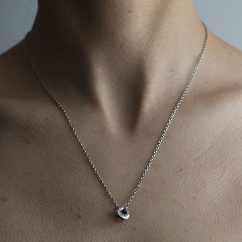 【残りわずか】Metal Moon_SMALL(SILVER)