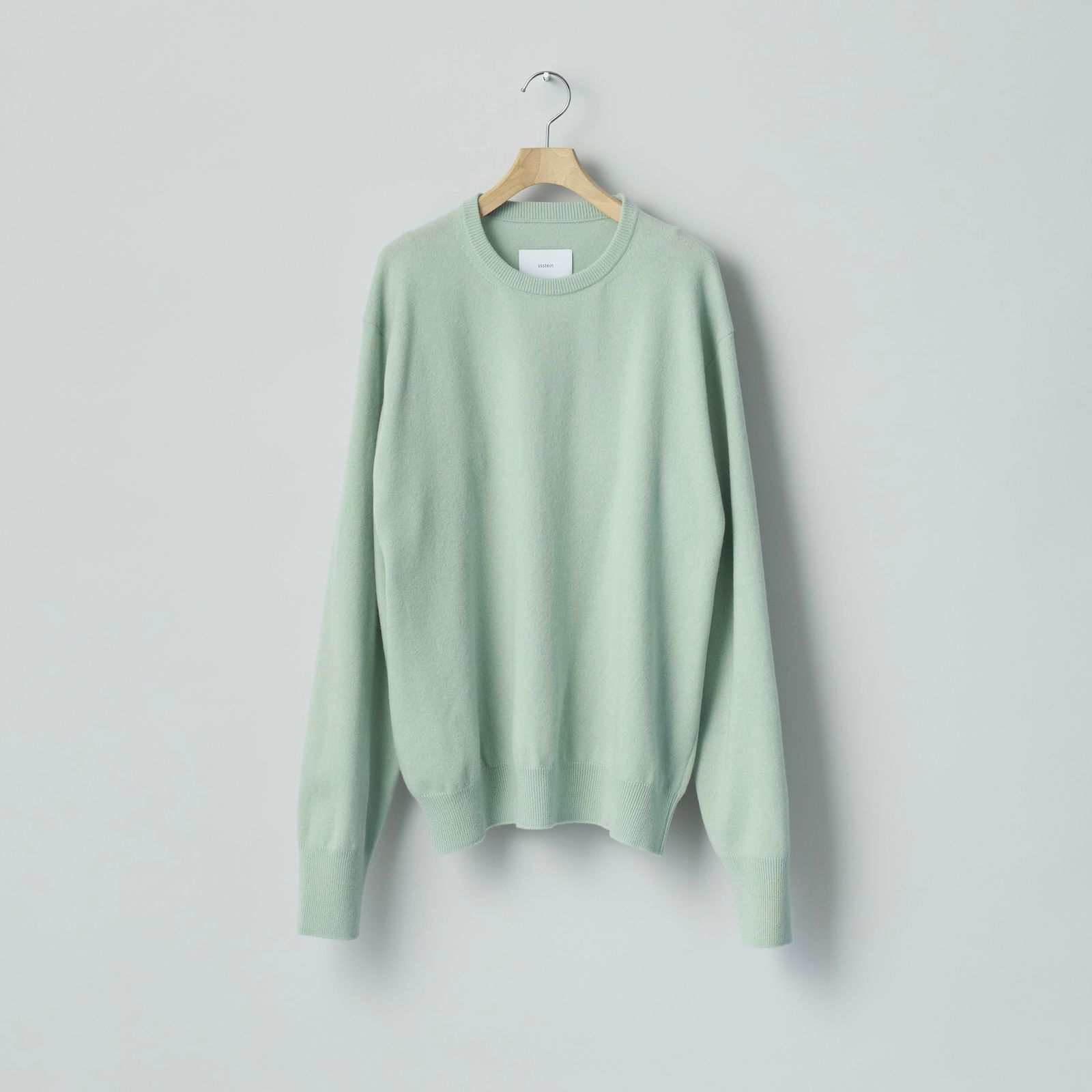 【残り一点】Extra Fine Wool Knit Crew Neck LS