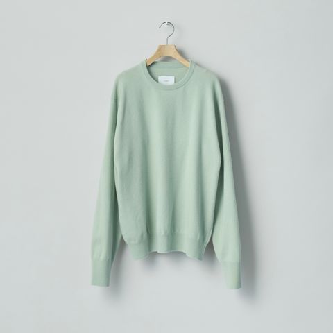 【残り一点】Extra Fine Wool Knit Crew Neck LS