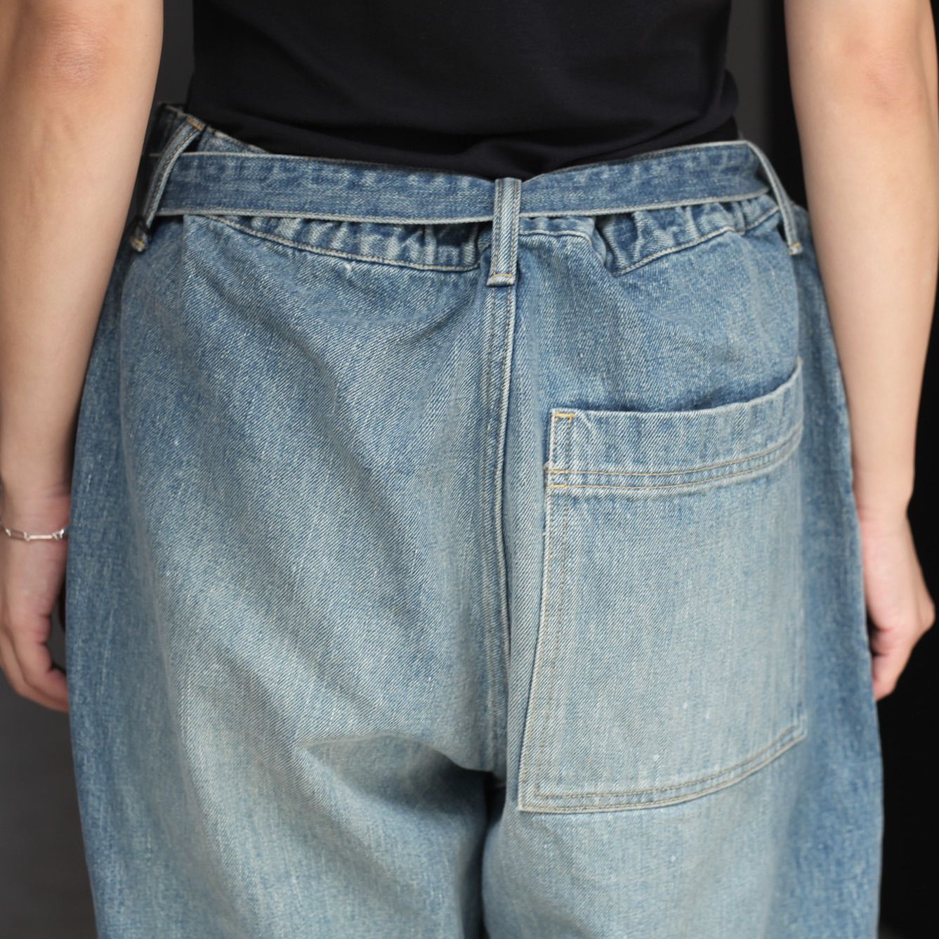 【残り一点】Belted Trousers(USED FADE)