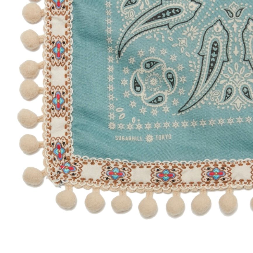 【残り一点】Pompom Bandana