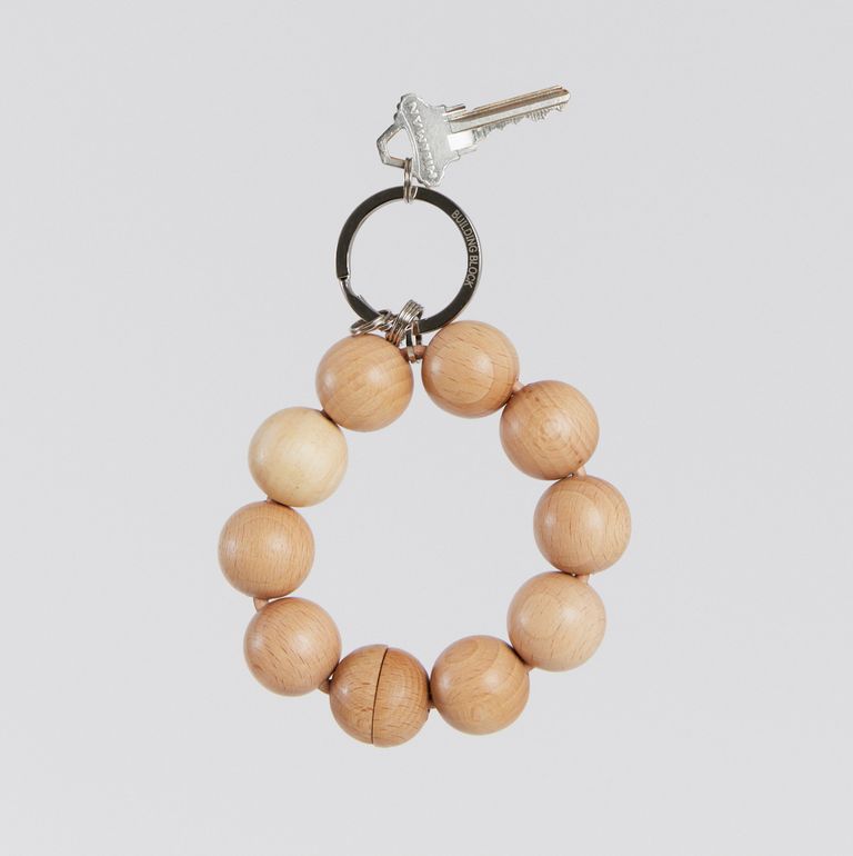 Building Block - 【再販売通知受付可能】Wood Ball Keychain