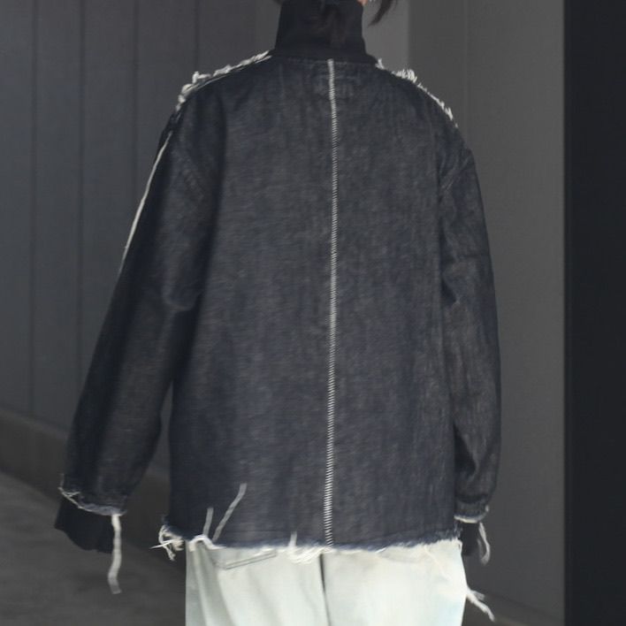 【残り一点】Slash Seam Truck Jacket(SELVEDGE DENIM FROM KOJIMA)