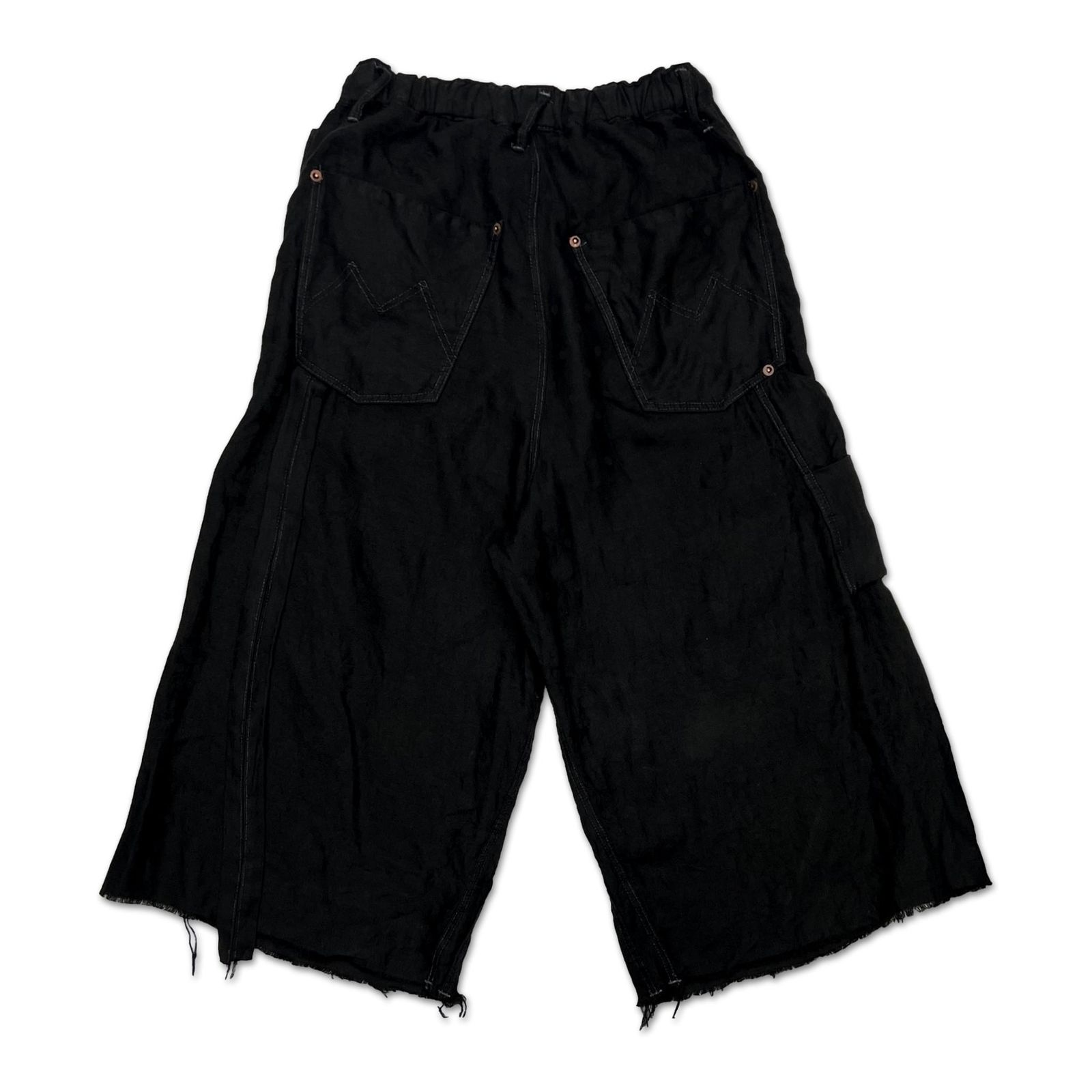 【残り一点】Easy Work Short With Garment Dyed (ITALIAN AIRFORCE TABLE CLOTH)