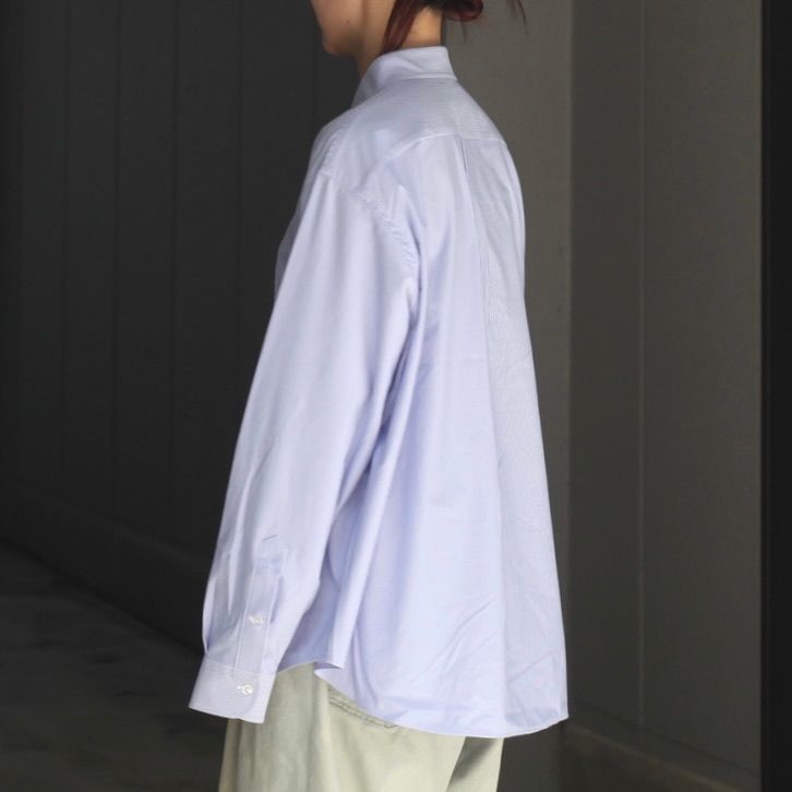 【残りわずか】46G Atmosphere Stripe Shirt