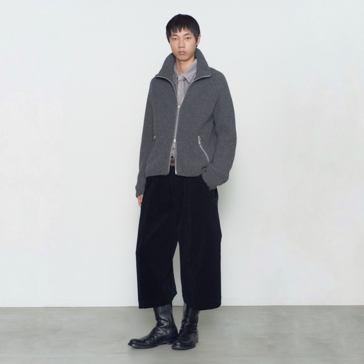 【残り一点】Drivers Zip Up Sweater