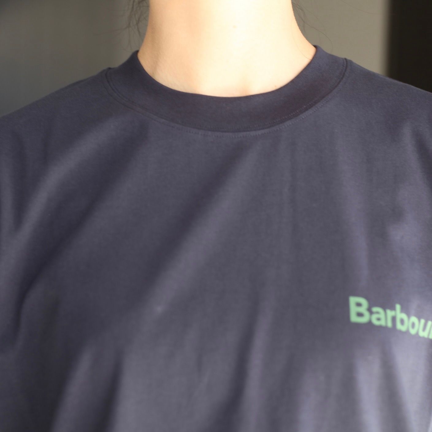 【残り一点】Barbour Crossby Archive Logo OS T-Shirt