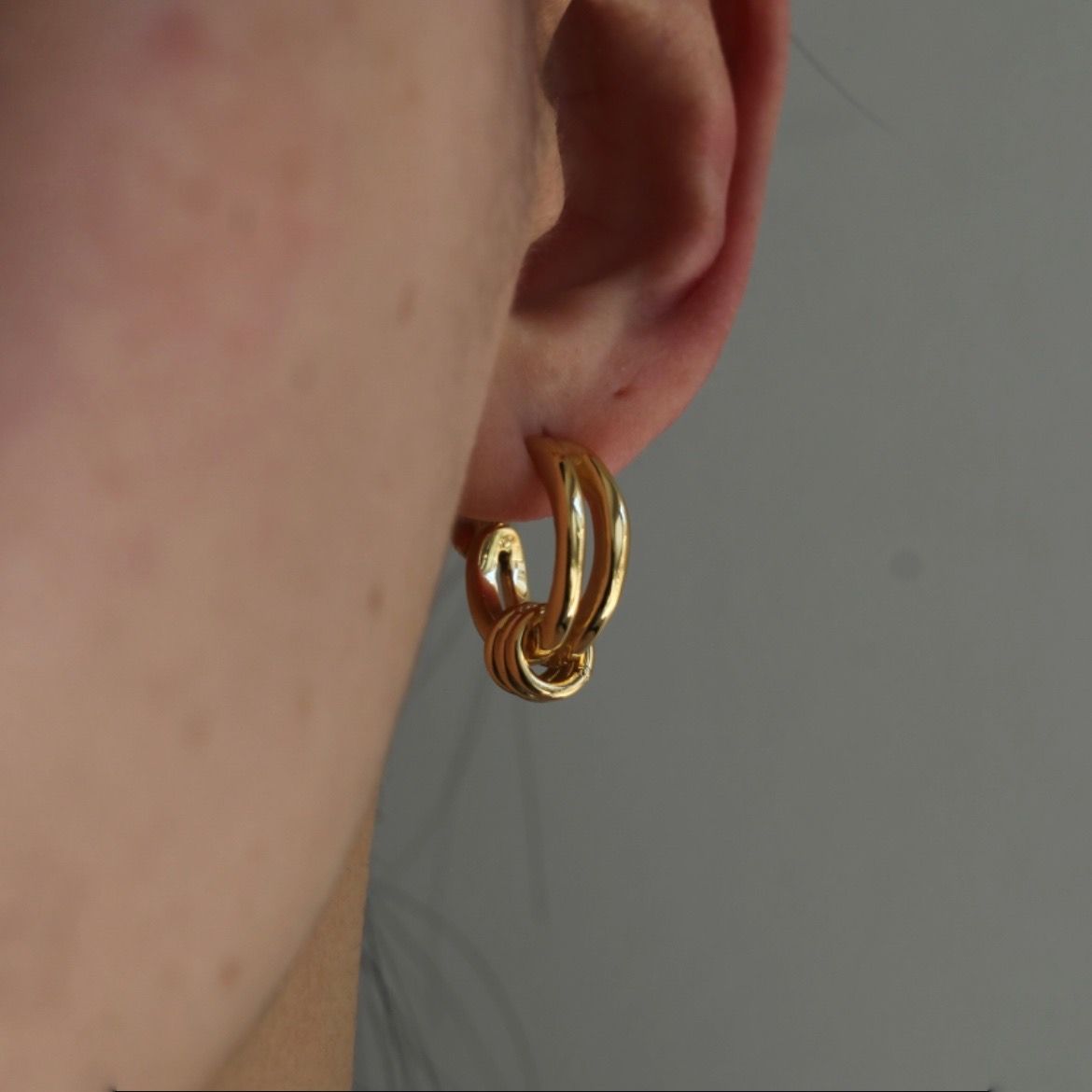 【残り一点】Grace Plus Earring(GOLD)