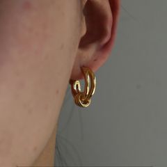 【残り一点】Grace Plus Earring(GOLD)