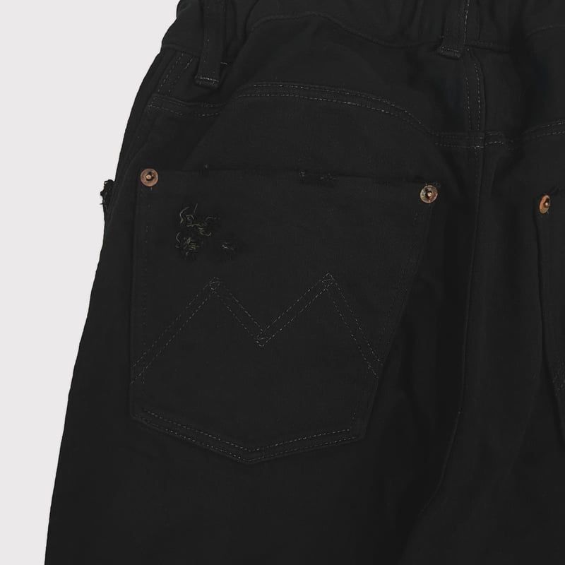 【残りわずか】Home Flare Jeans With Damaged(INLAY DENIM)